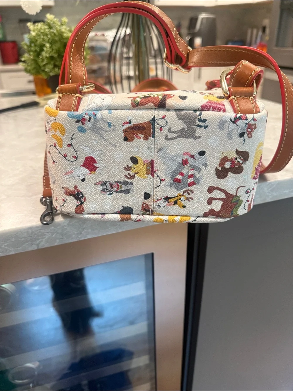Disney Dooney & Bourke Santa tails backpack